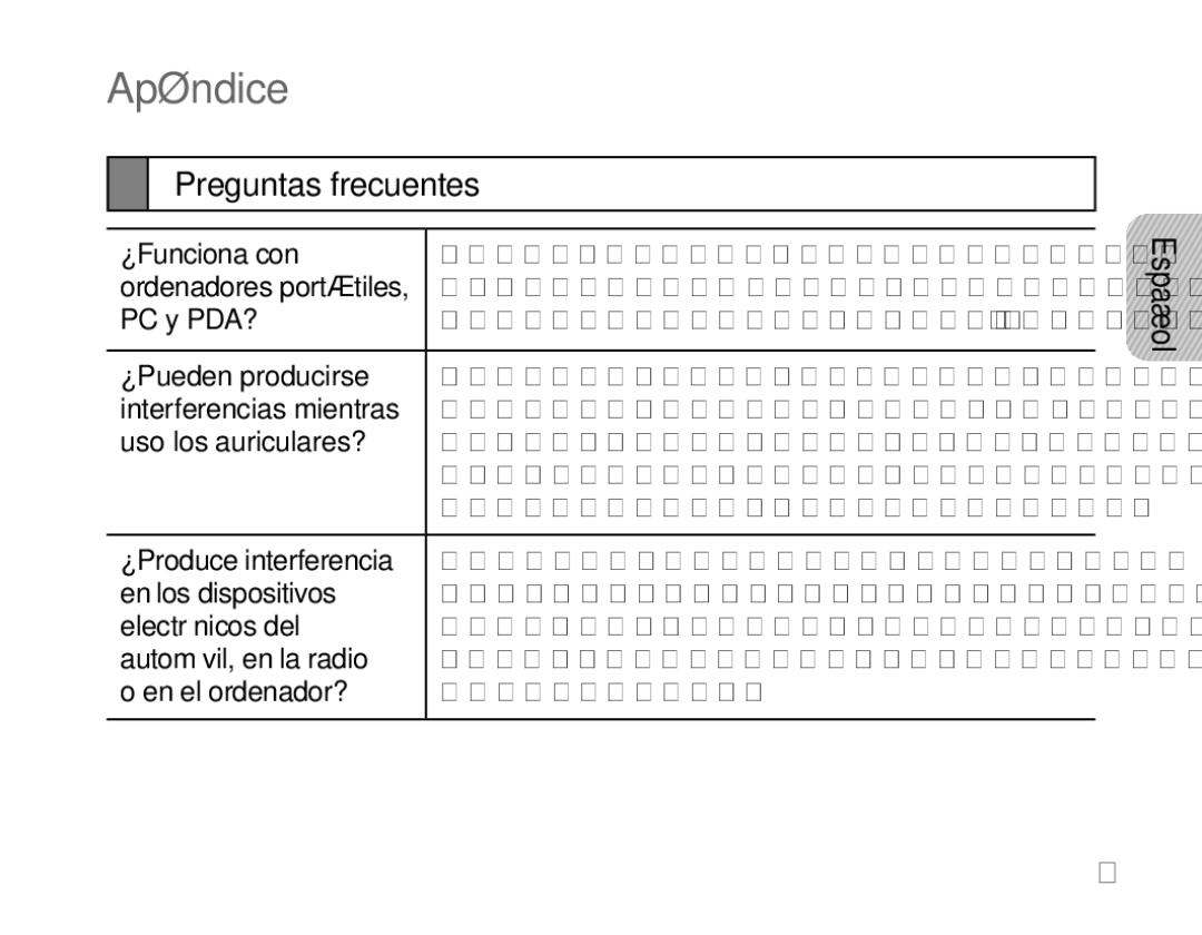 Samsung BHS6000EBECXEH, BHS6000EBECXEF, BHS6000EBECFOP, BHS6000EBECCRO, BHS6000EBECXEE, BHS6000EBECHAT Preguntas frecuentes 