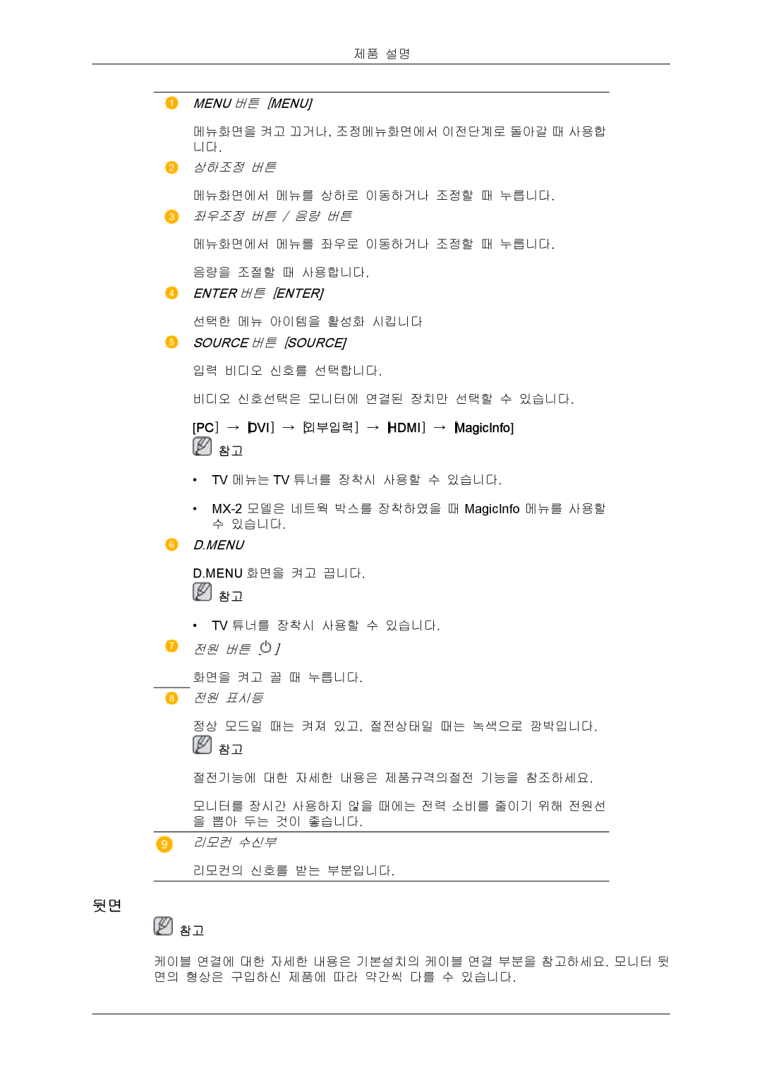 Samsung BN59-00748D-02 manual Menu 