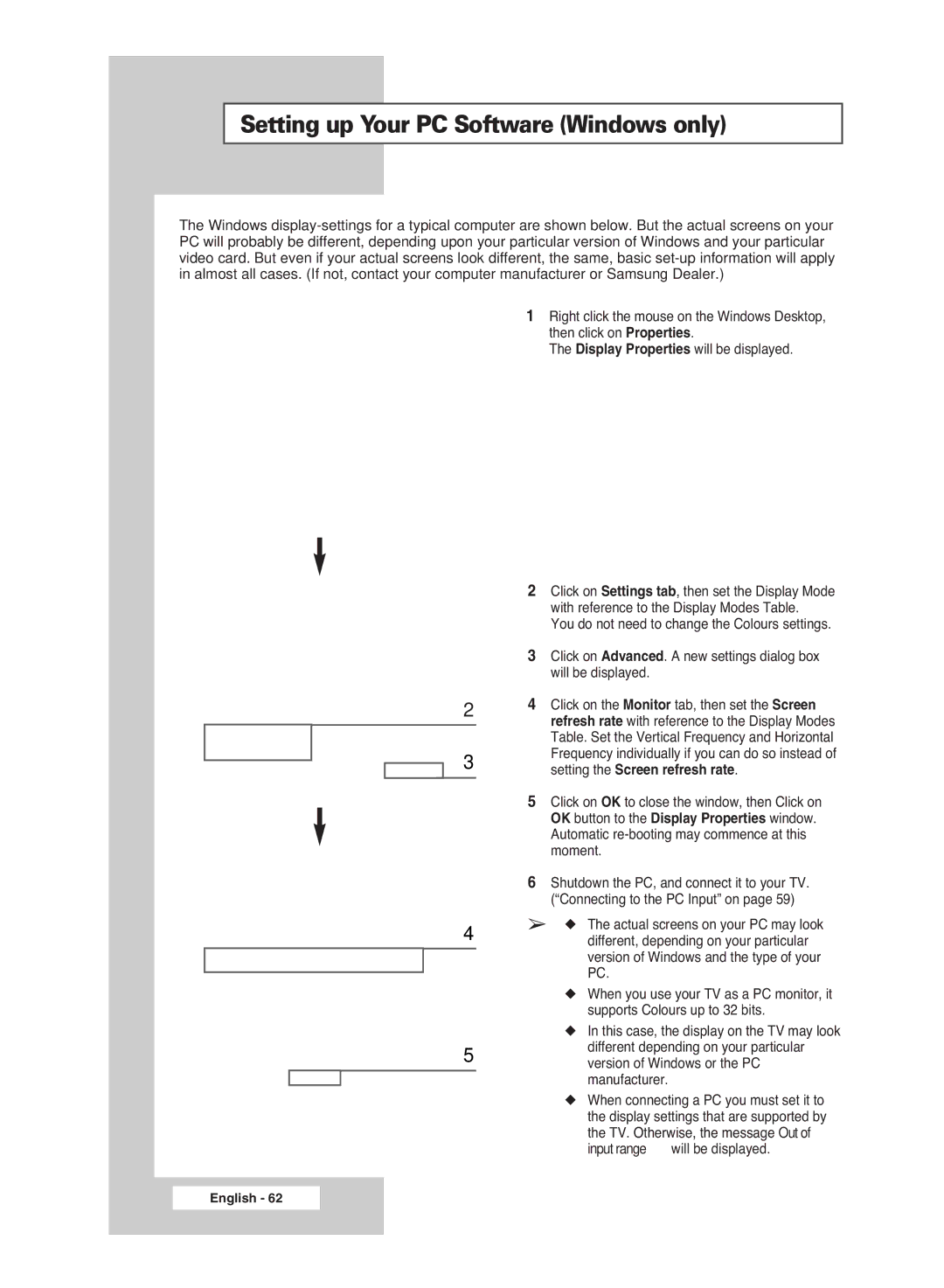 Samsung BN68-00951A-00 manual Setting up Your PC Software Windows only 