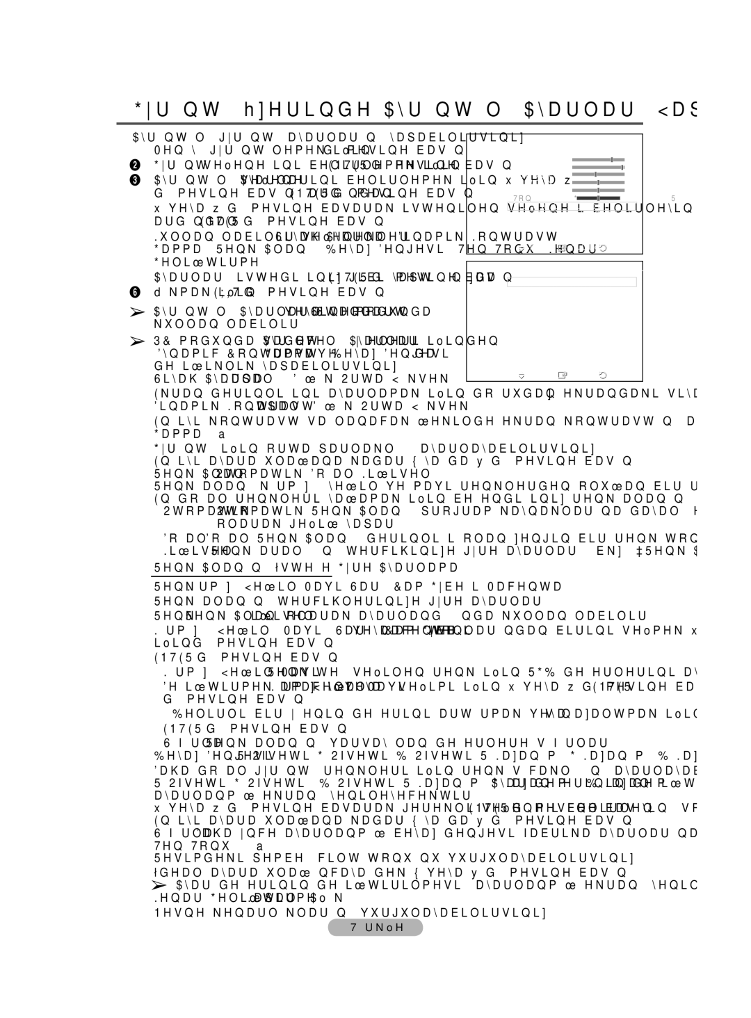 Samsung BN68-01528B-02 user manual Görüntü Üzerinde Ayrıntılı Ayarları Yapılandırma 