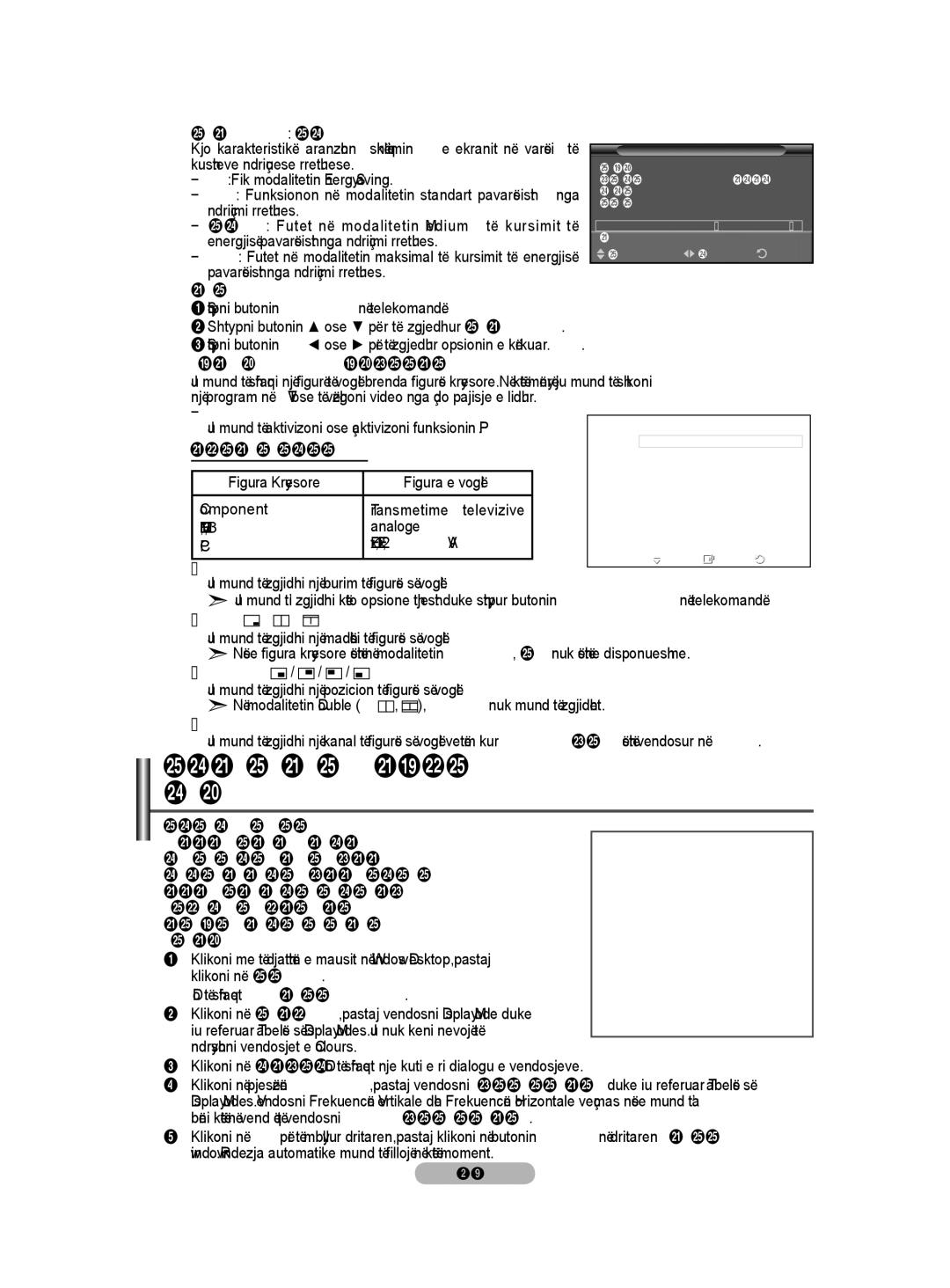 Samsung BN68-01528B-02 user manual Ju mund të zgjidhni një burim të figurës së vogël, PC, Size nuk është e disponueshme 