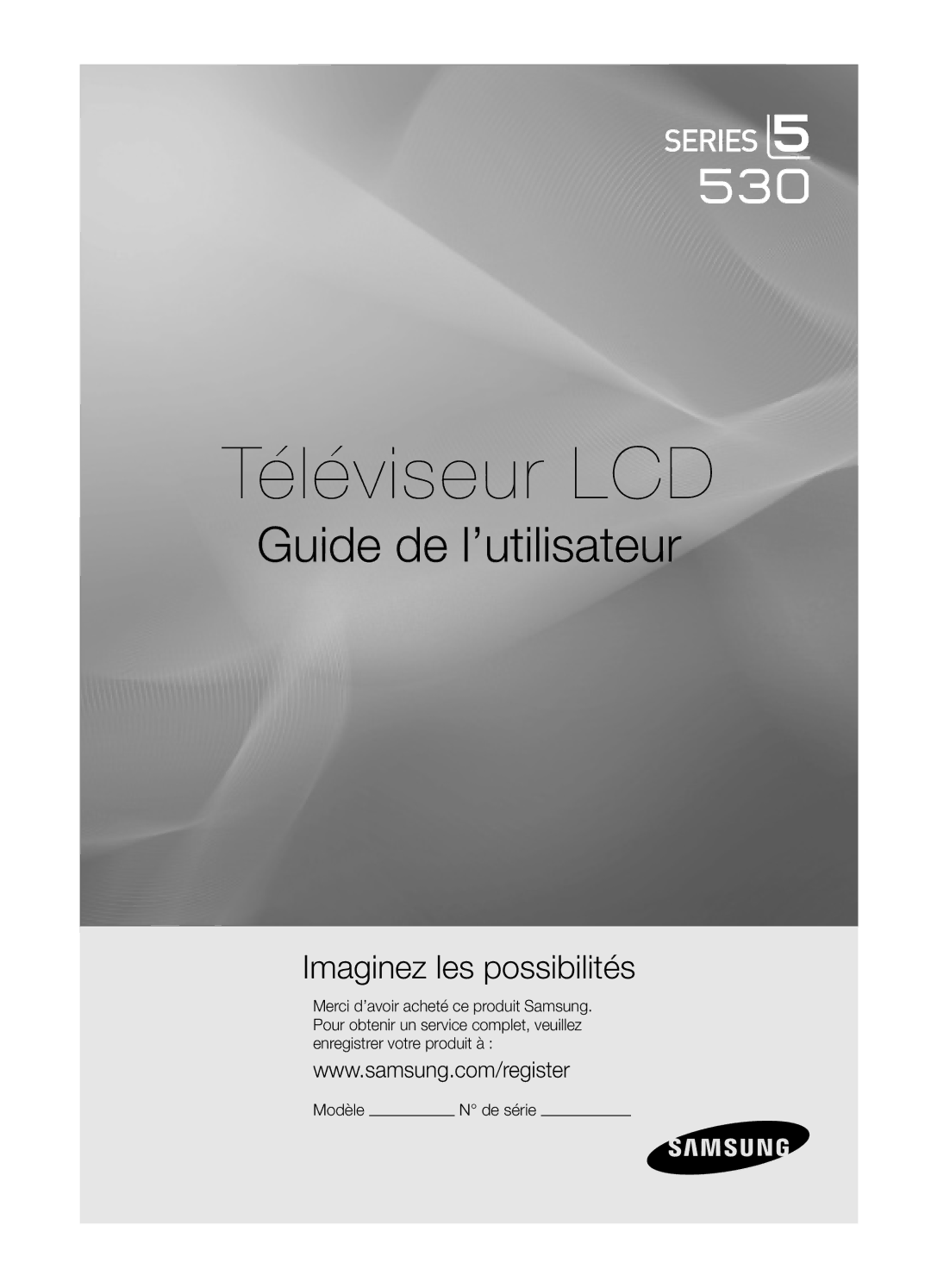 Samsung BN68-02540D-02 user manual Modèle, De série 