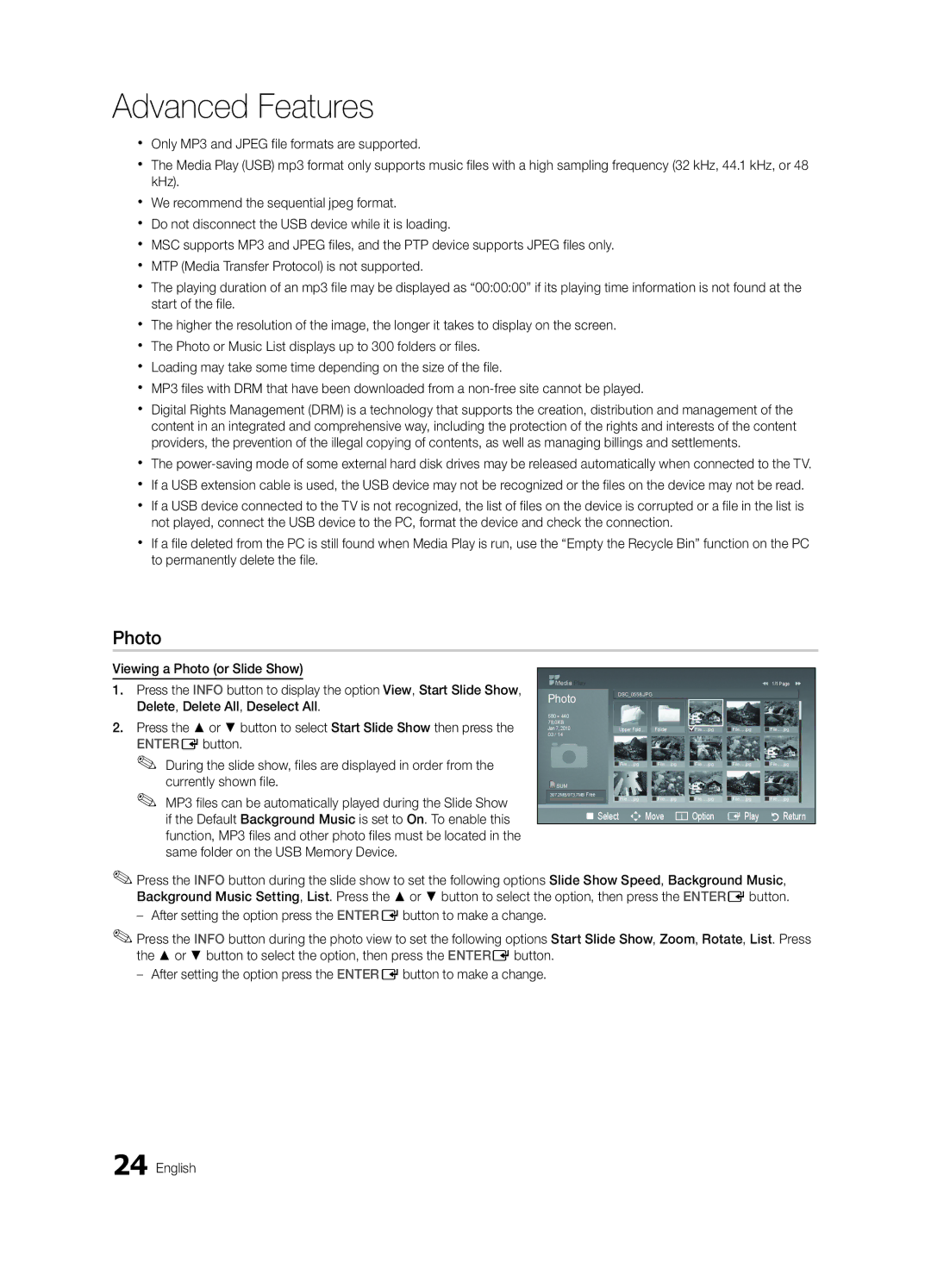 Samsung BN68-02577A-04, PN50C450 user manual Photo 