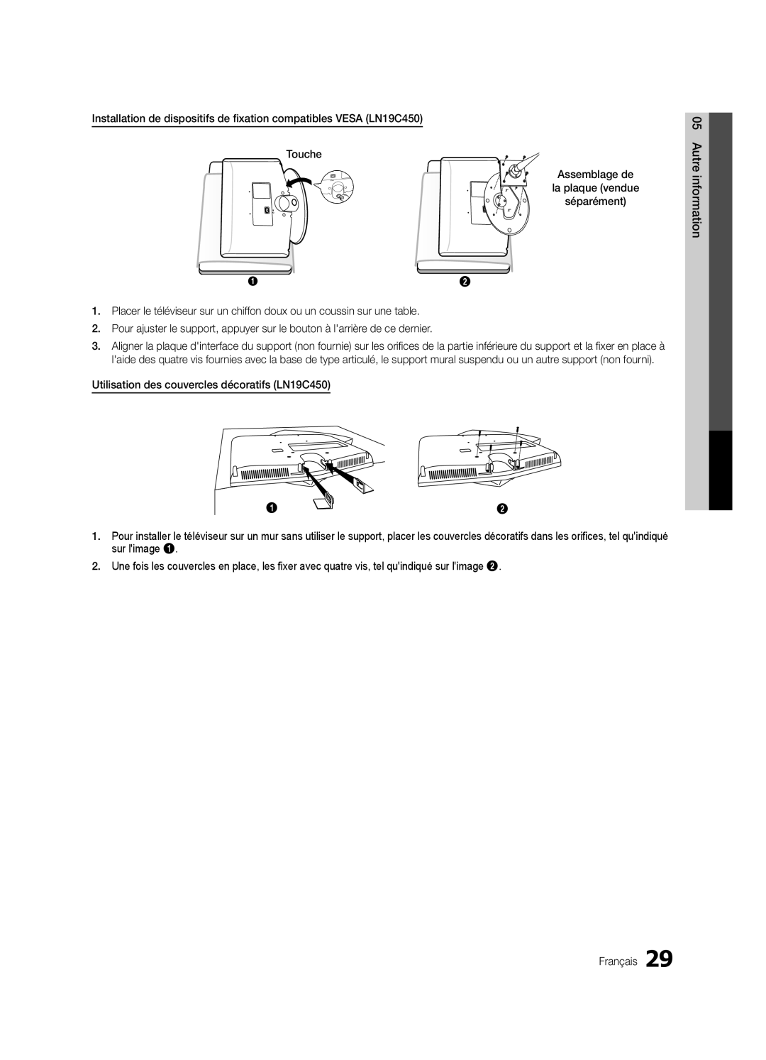 Samsung BN68-02583B-04, LC450-ZC user manual 