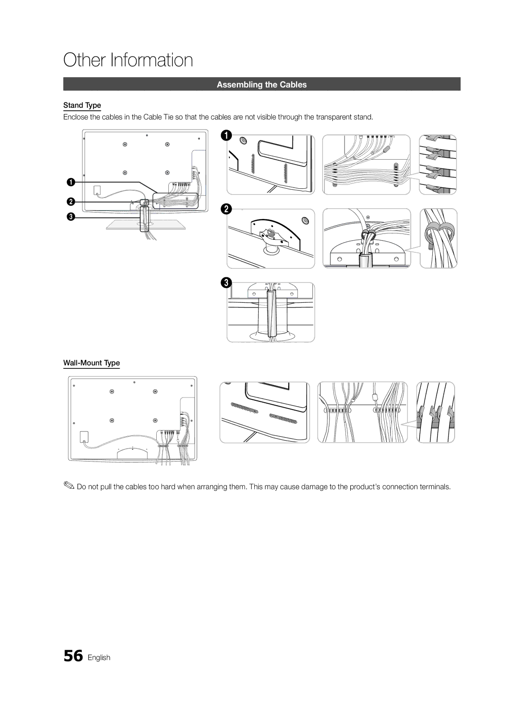 Samsung Series P7+ 7000, BN68-02585A-07, PC7000-NA user manual Other Information, Assembling the Cables 