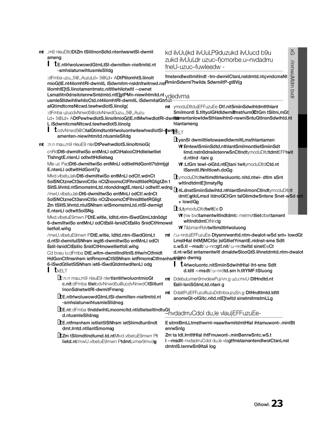 Samsung UN32C6500VFXZA, BN68-02711D-03, UC6500-ZA user manual General, Wireless Remote Control Off / On 