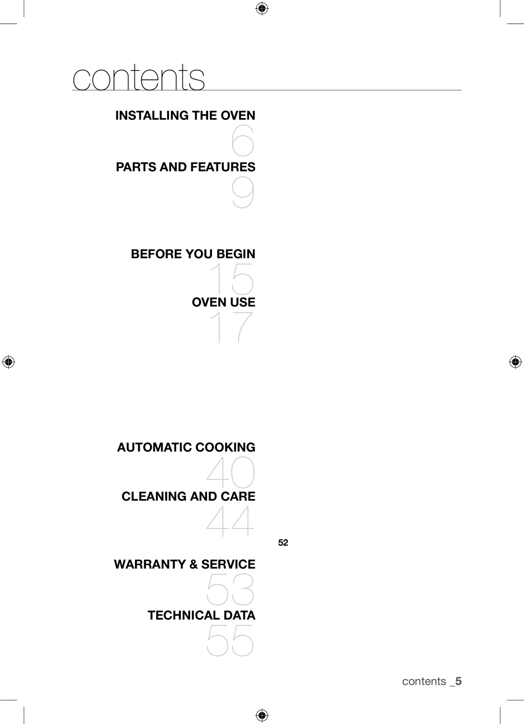 Samsung BQ1Q4T149/XEE manual Contents 