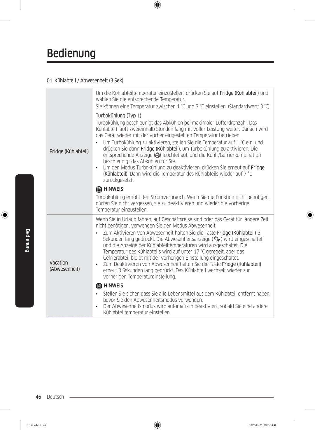 Samsung BRB260134WW/EF, BRB2G0135WW/EG, BRB2G0131WW/EG, BRB2G0134WW/EG, BRB2G0130WW/EG manual Beschleunigt das Abkühlen für Sie 