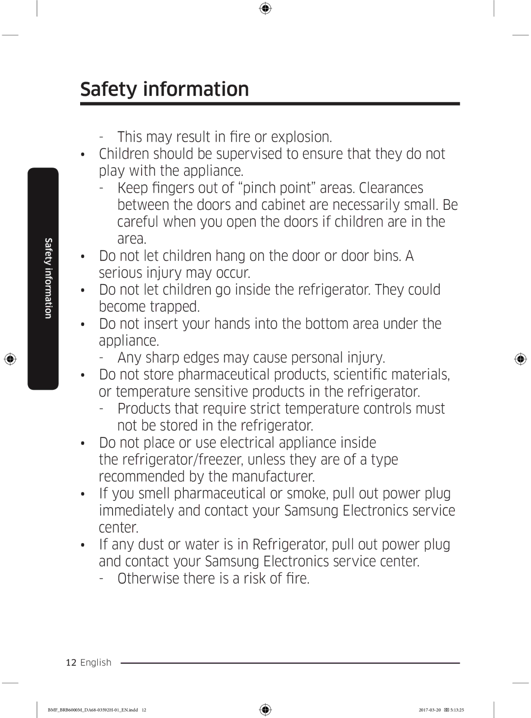 Samsung BRR19M011WW/EG, BRR19M010WW/EG, BRR12M001WW/EG, BRR12M000WW/EG manual 2 English 