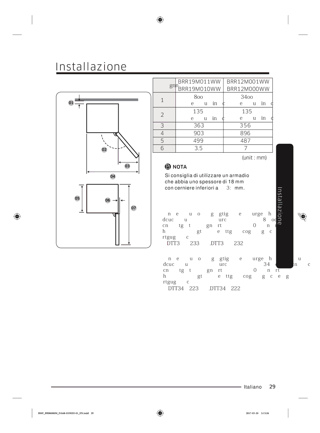 Samsung BRR19M010WW/EG, BRR19M011WW/EG, BRR12M001WW/EG, BRR12M000WW/EG manual %550%550 