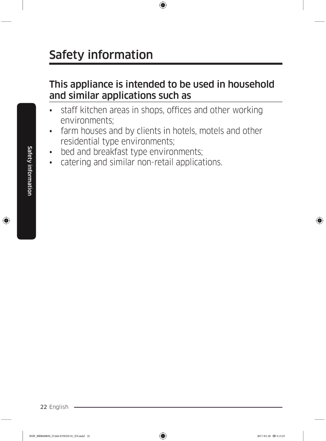 Samsung BRR12M000WW/EG, BRR19M010WW/EG, BRR19M011WW/EG, BRR12M001WW/EG manual  English 