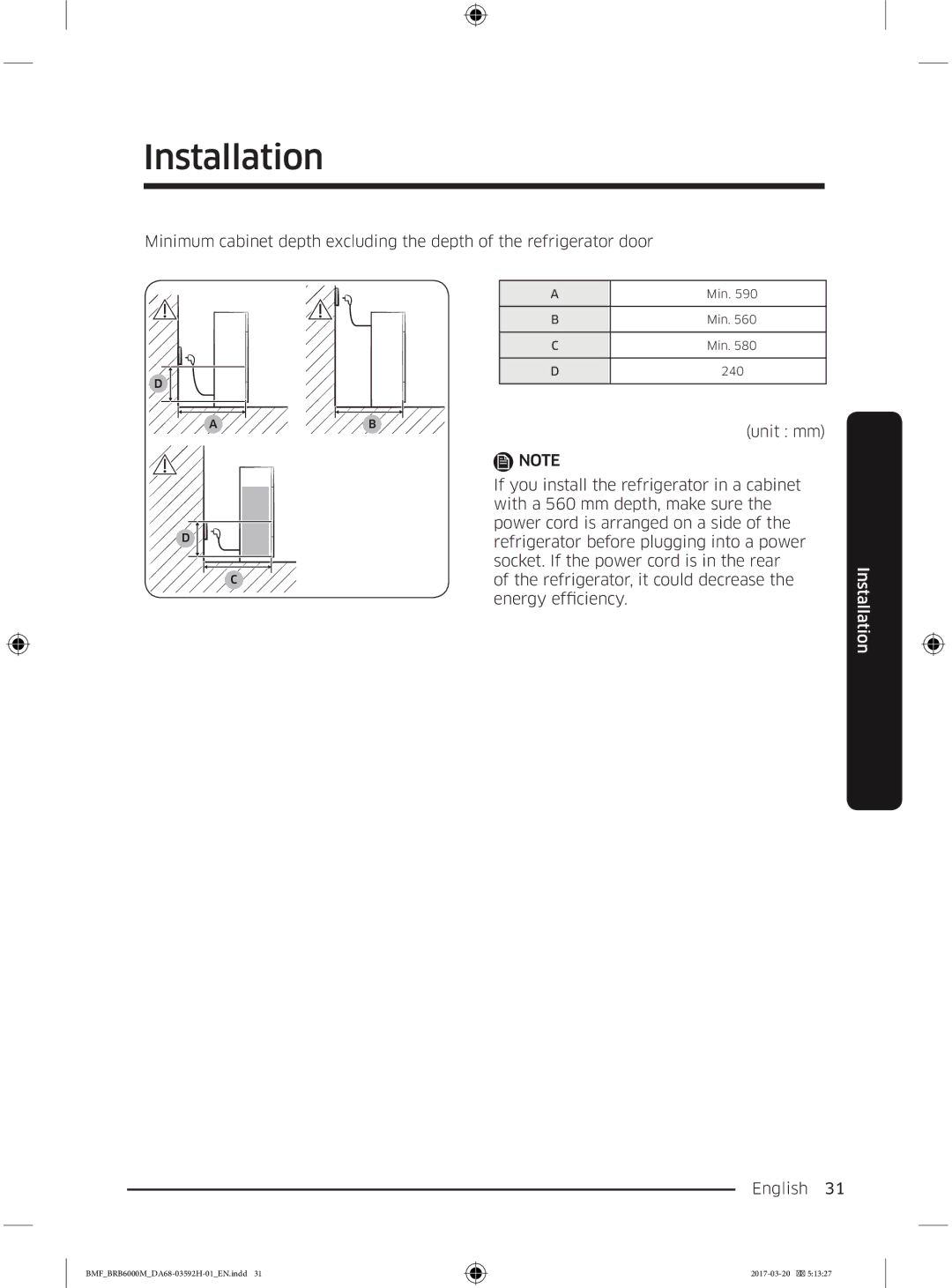 Samsung BRR19M010WW/EG, BRR19M011WW/EG, BRR12M001WW/EG, BRR12M000WW/EG manual 0LQ 