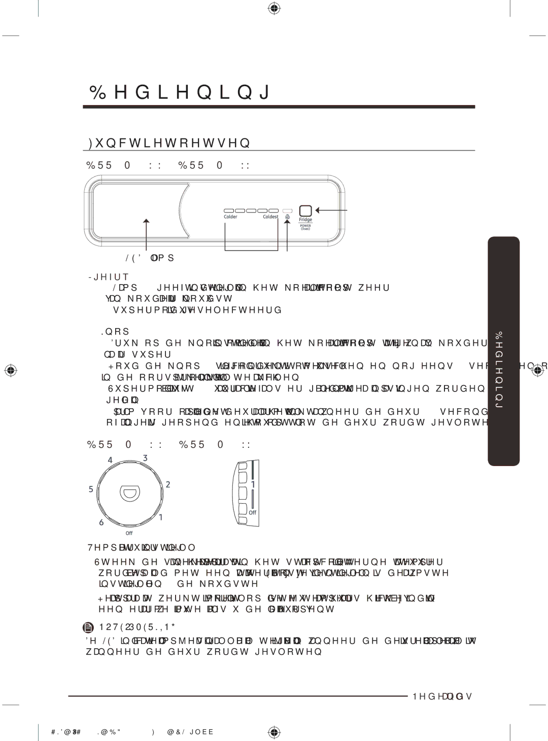 Samsung BRR19M010WW/EG manual QdduVxshu LqGhRruvsurqnholmnhVwdqgLqWhVfkdnhohq, ZdqqhhuGhGhxuZrugwJhvorwhq 