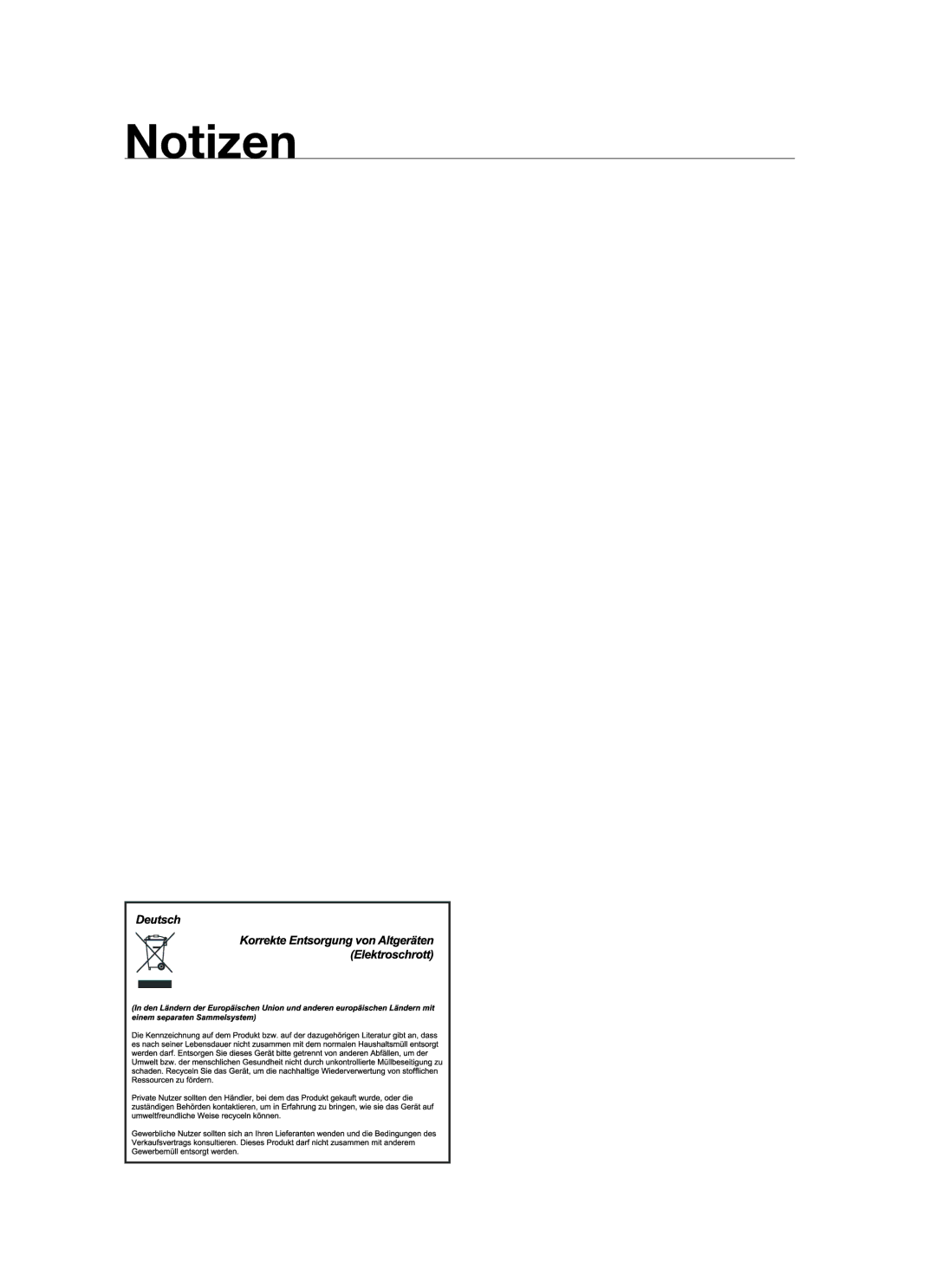 Samsung BT621TSST/XEG manual Notizen 