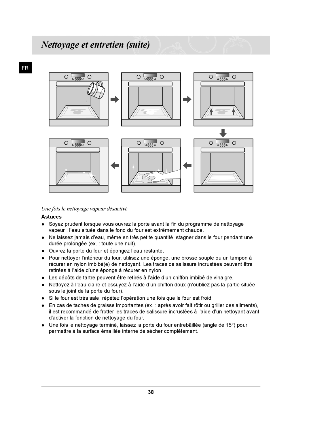 Samsung BT62FQBPST/XEF manual Astuces 