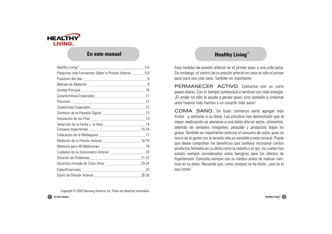 Samsung BW-325S owner manual En este manual, Instalación de las Pilas 