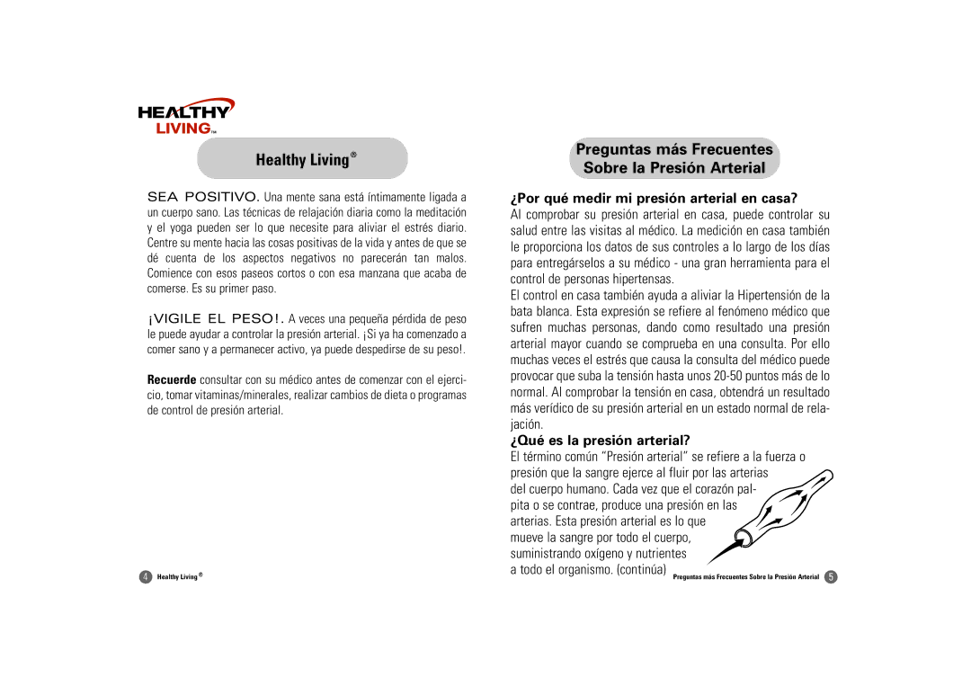 Samsung BW-325S owner manual ¿Por qué medir mi presión arterial en casa?, ¿Qué es la presión arterial? 