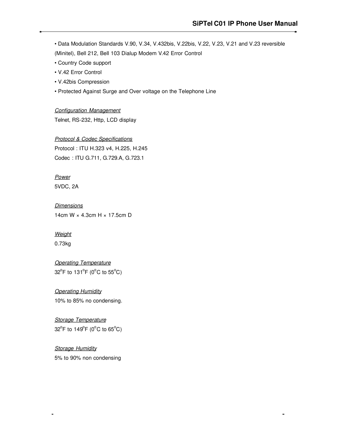 Samsung C01 user manual Configuration Management 