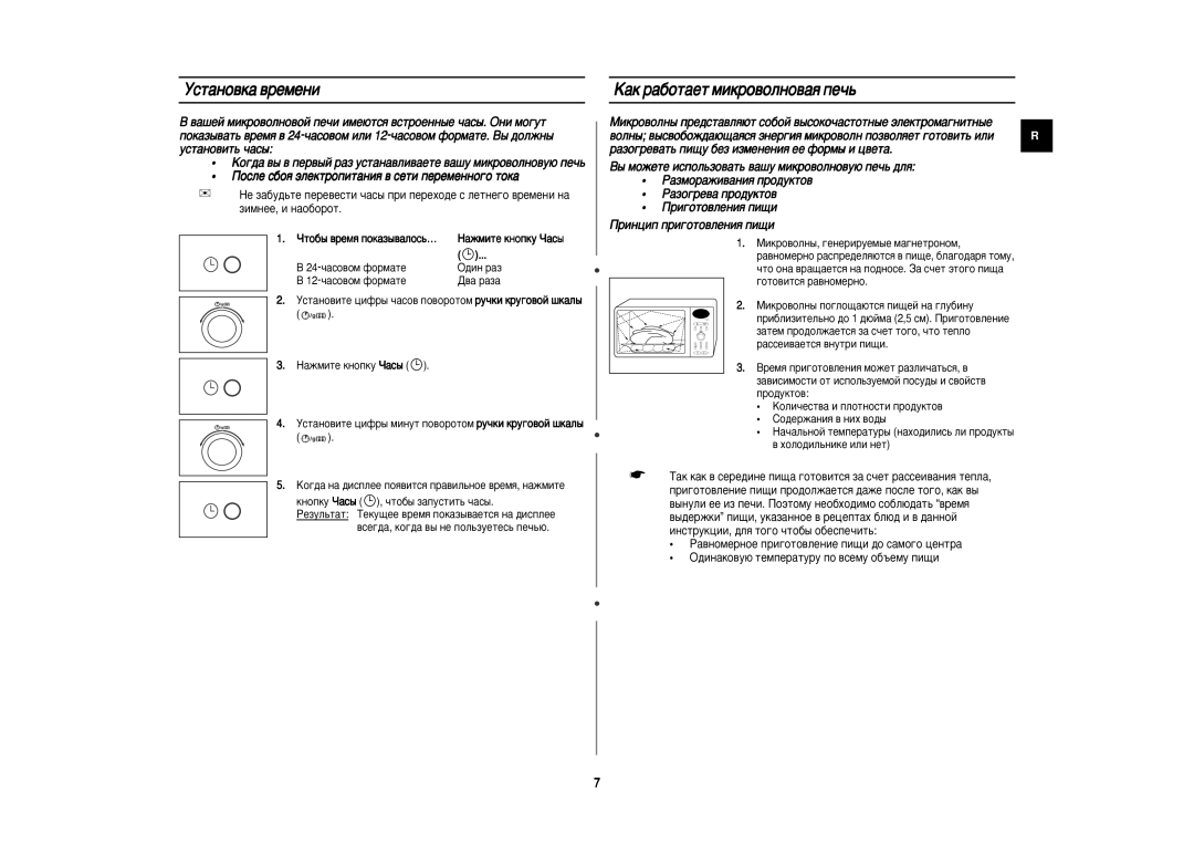 Samsung C100R-5U/BWT, C100R-5SL/BWT, C100R/BWT Ìòú‡Ìó‚Í‡ ‚Âïâìë, ‡Í ‡·ÓÚ‡ÂÚ ÏËÍÓ‚ÓÎÌÓ‚‡ﬂ ÔÂ˜¸, ÓÚÓ·˚ ‚ÂÏﬂ ÔÓÍ‡Á˚‚‡ÎÓÒ¸… 