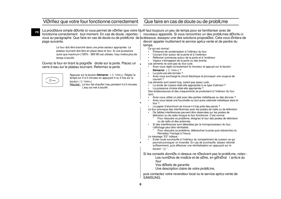 Samsung C101/XEF, C104F/XEF, C104F-SL/XEF manual Samsung 