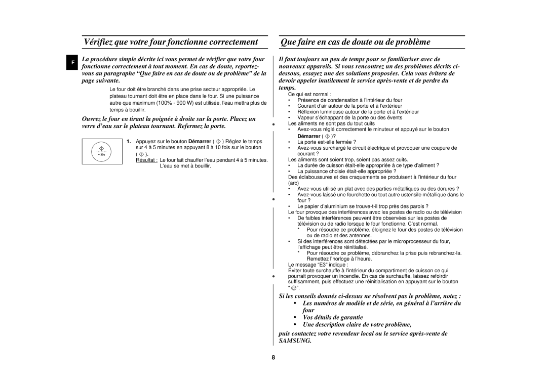 Samsung C108STF/XEN manual Samsung 