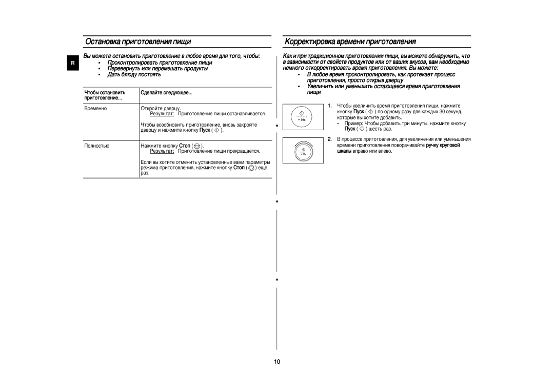 Samsung C109STR/BWT ÉÒÚ‡ÌÓ‚Í‡ ÔË„ÓÚÓ‚ÎÂÌËﬂ ÔË˘Ë, ÄÓÂÍÚËÓ‚Í‡ ‚ÂÏÂÌË ÔË„ÓÚÓ‚ÎÂÌËﬂ, Óúó·˚ Óòú‡Ìó‚Ëú¸ ‰Âî‡Èúâ Òîâ‰Û˛˘Ââ 