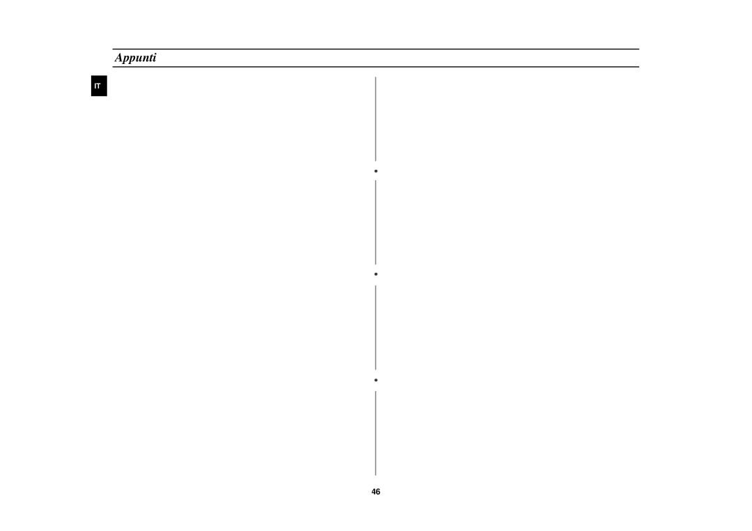 Samsung C139STF/XET manual Appunti 