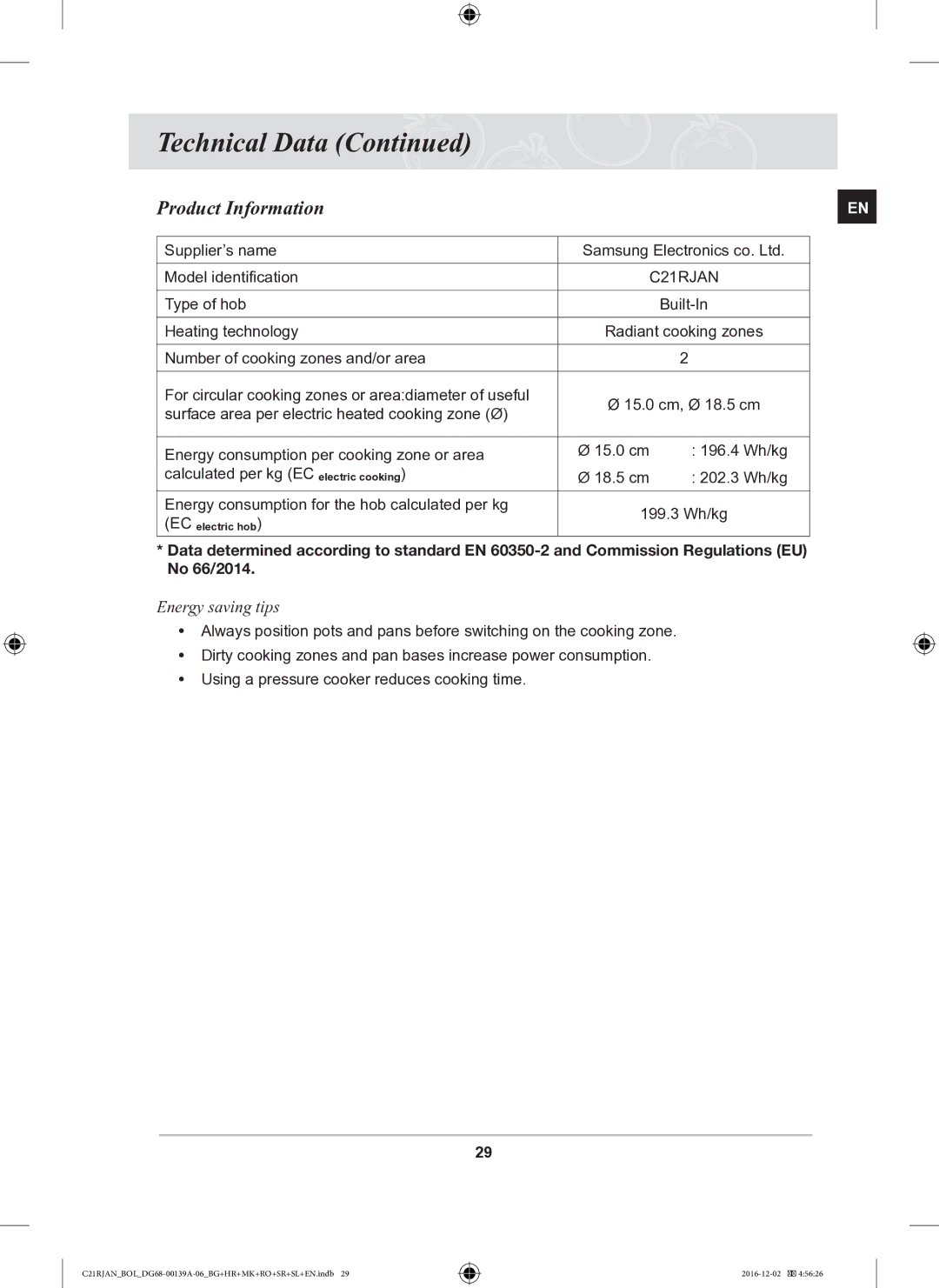 Samsung C21RJAN/BOL manual Product Information 