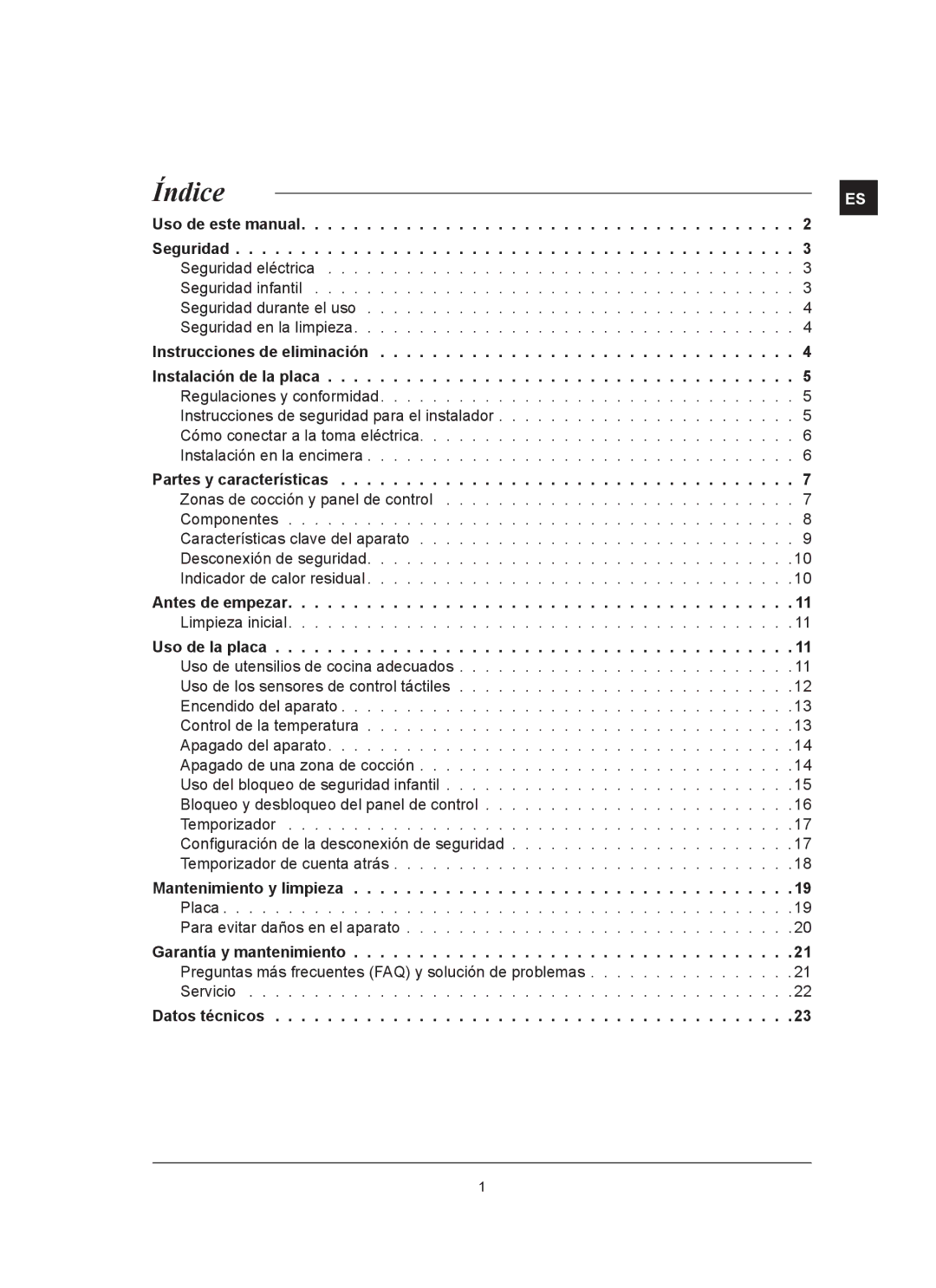 Samsung C21RJAN/XEC manual Índice 