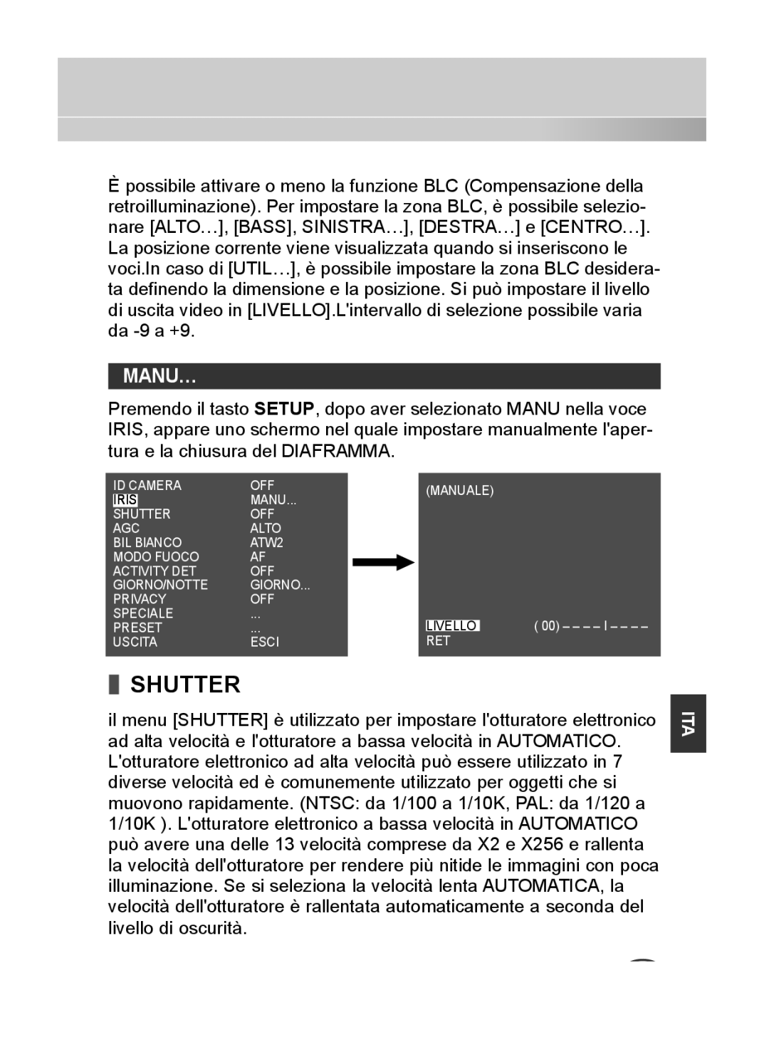 Samsung C4235(P), C4333(P), C4335(P) user manual ID Camera OFF Manuale 