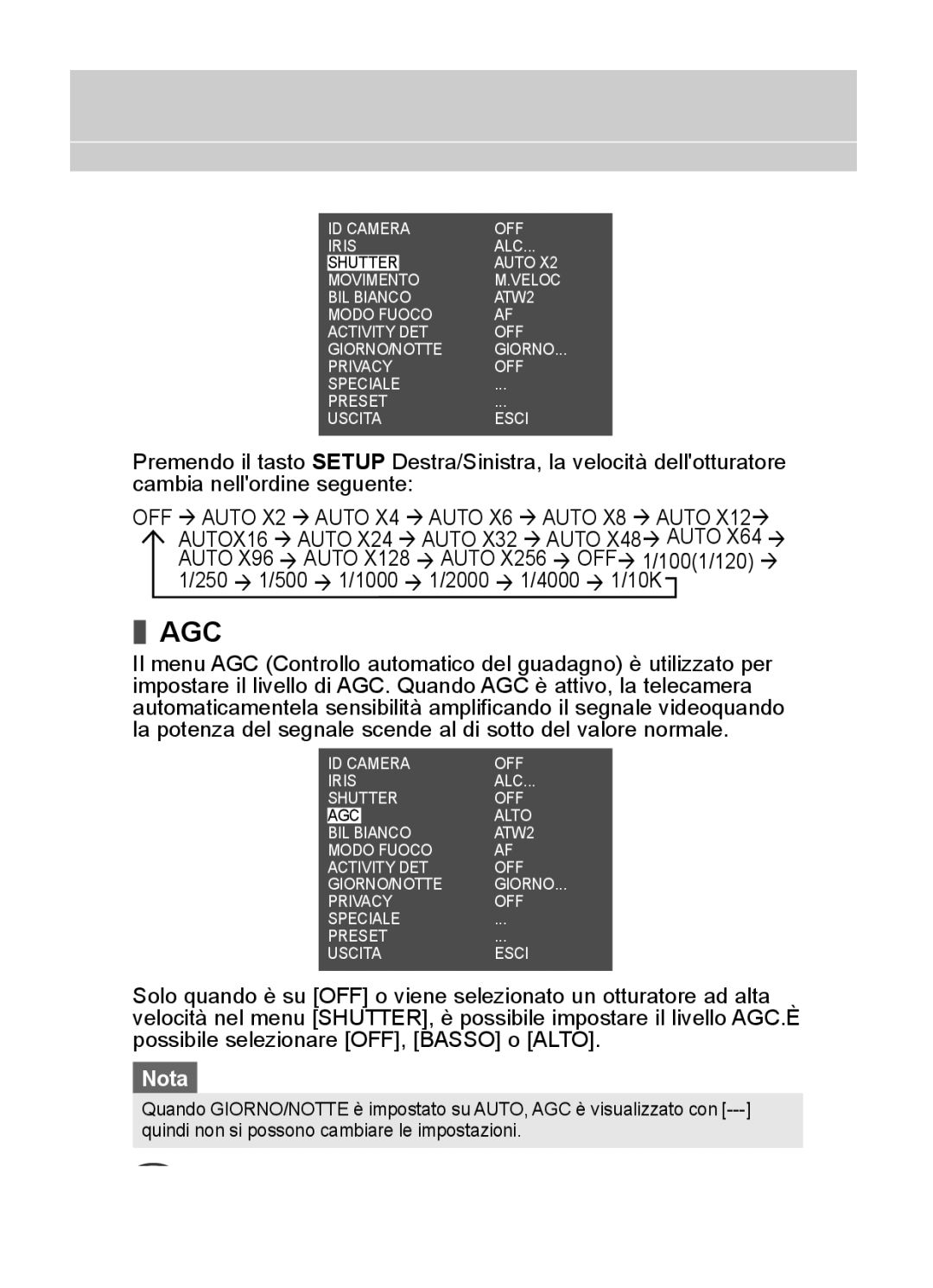 Samsung C4333(P), C4335(P), C4235(P) user manual ID Camera OFF Iris 