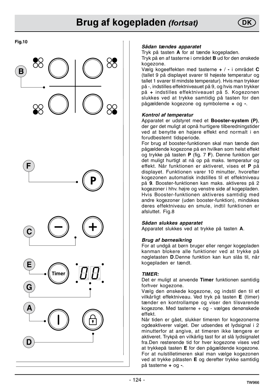 Samsung C61IDGNO/XEE manual 124 