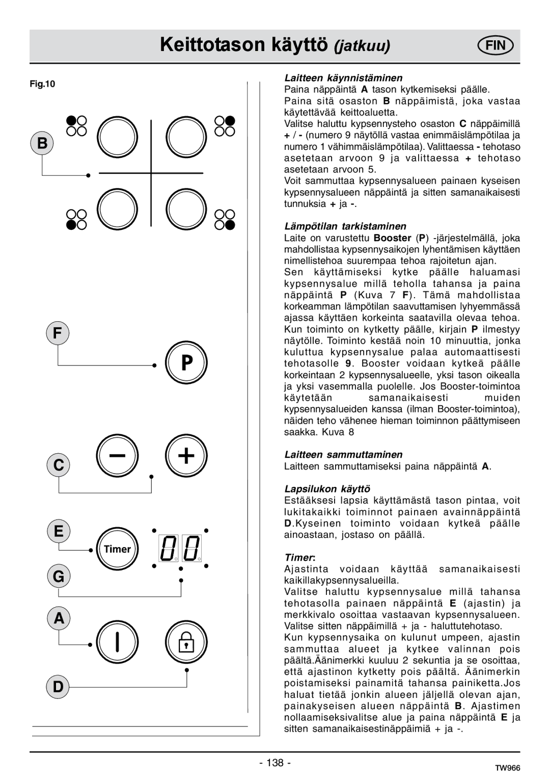 Samsung C61IDGNO/XEE manual 138 