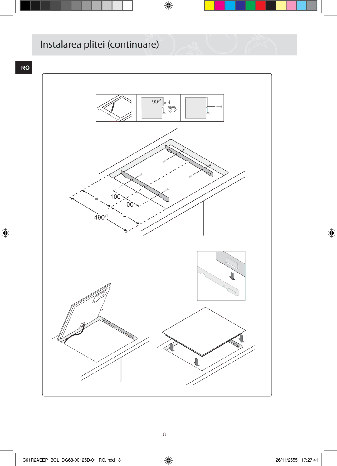 Samsung C61R2AEEP/XEH manual C61R2AEEPBOLDG68-00125D-01RO.indd 26/11/2555 172741 