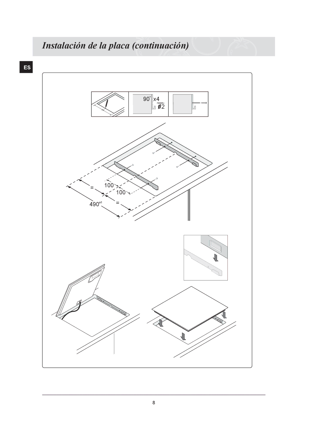 Samsung C61R2AEE/XEC, C61R2AEE/XEU manual 100 