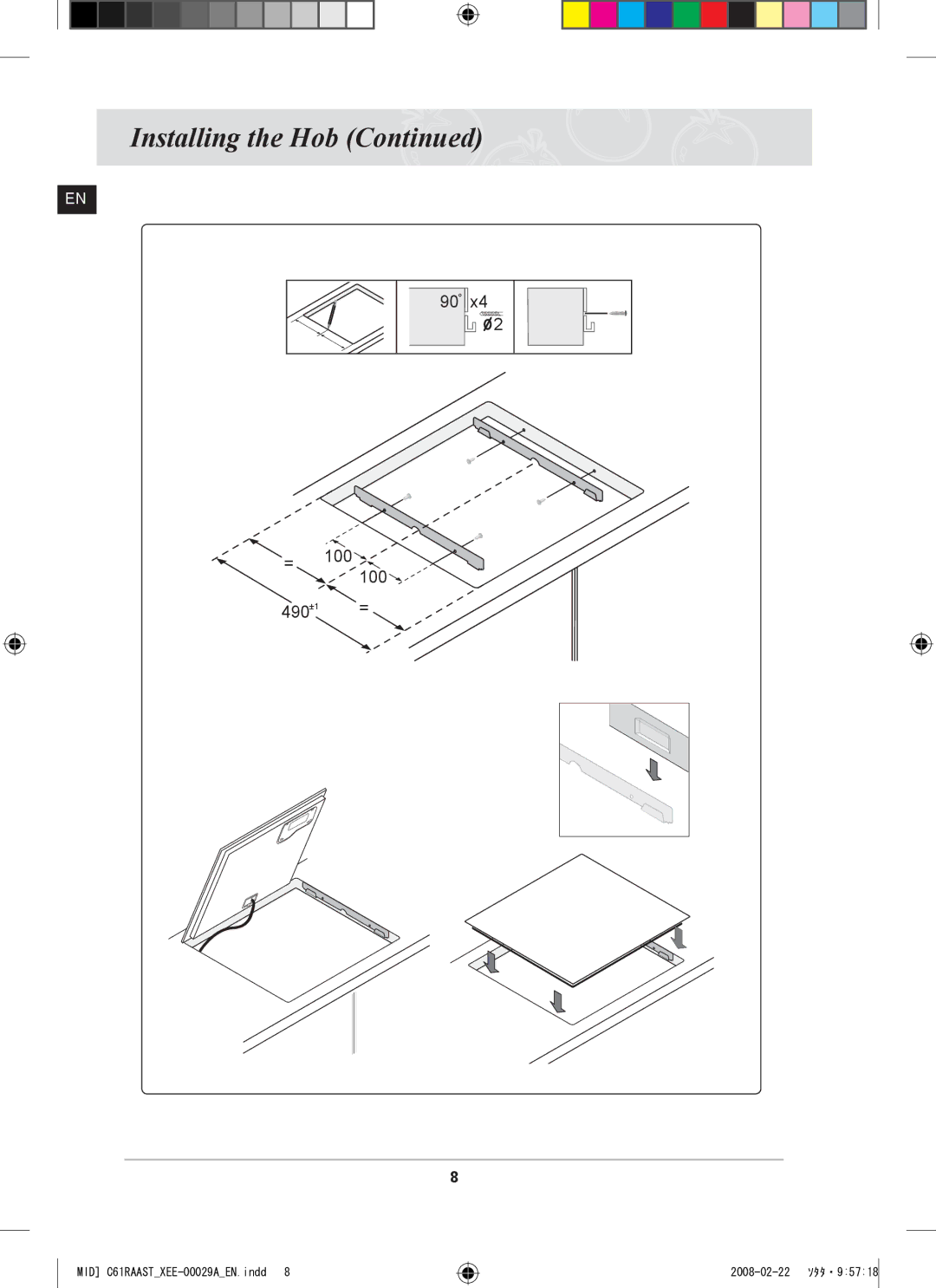 Samsung C61R2AEE/XEE manual MID C61RAASTXEE-00029AEN.indd 2008-02-22 ｿﾀﾀ・95718 