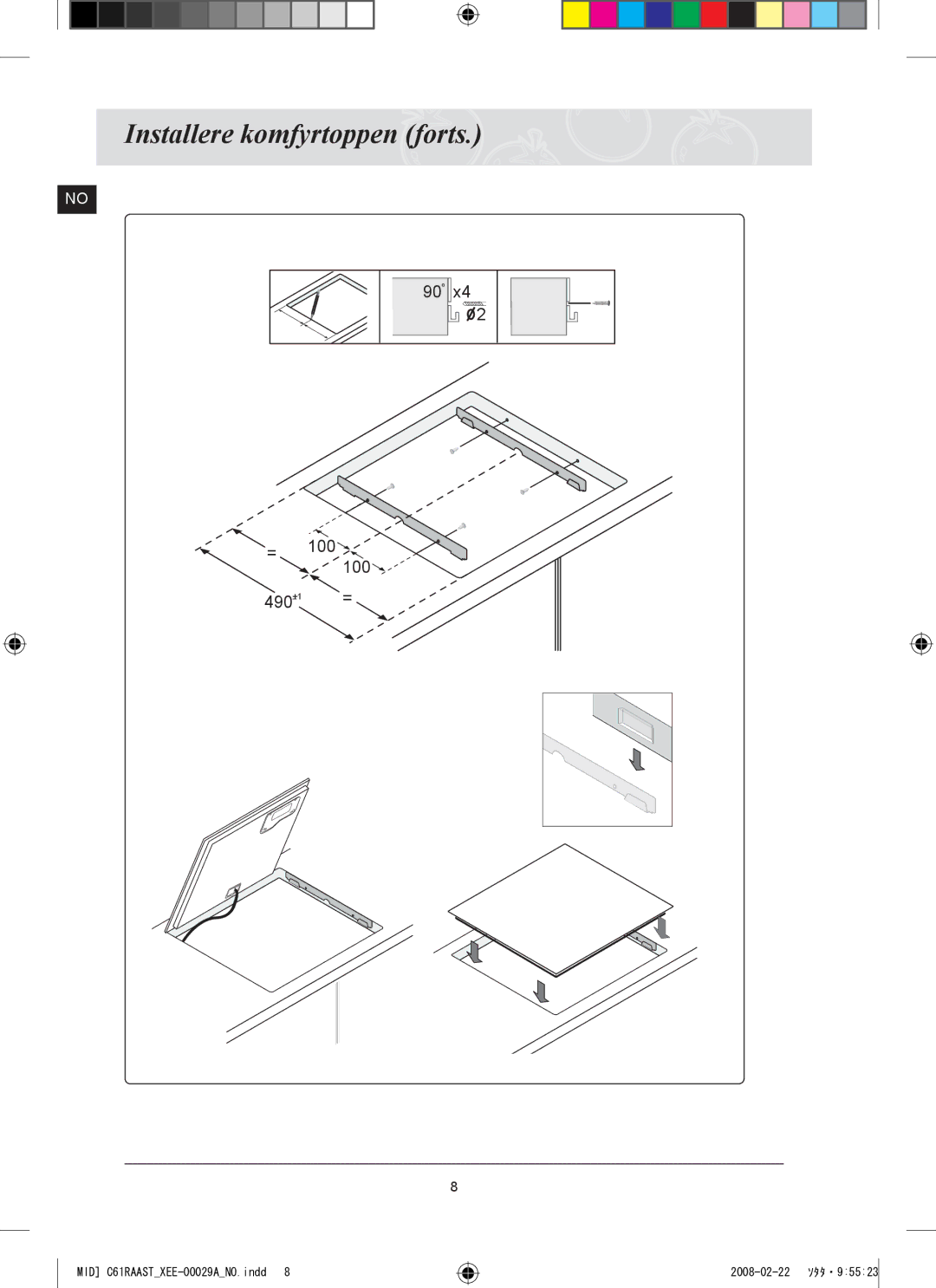 Samsung C61R2AEE/XEE manual MID C61RAASTXEE-00029ANO.indd 2008-02-22 ｿﾀﾀ・95523 