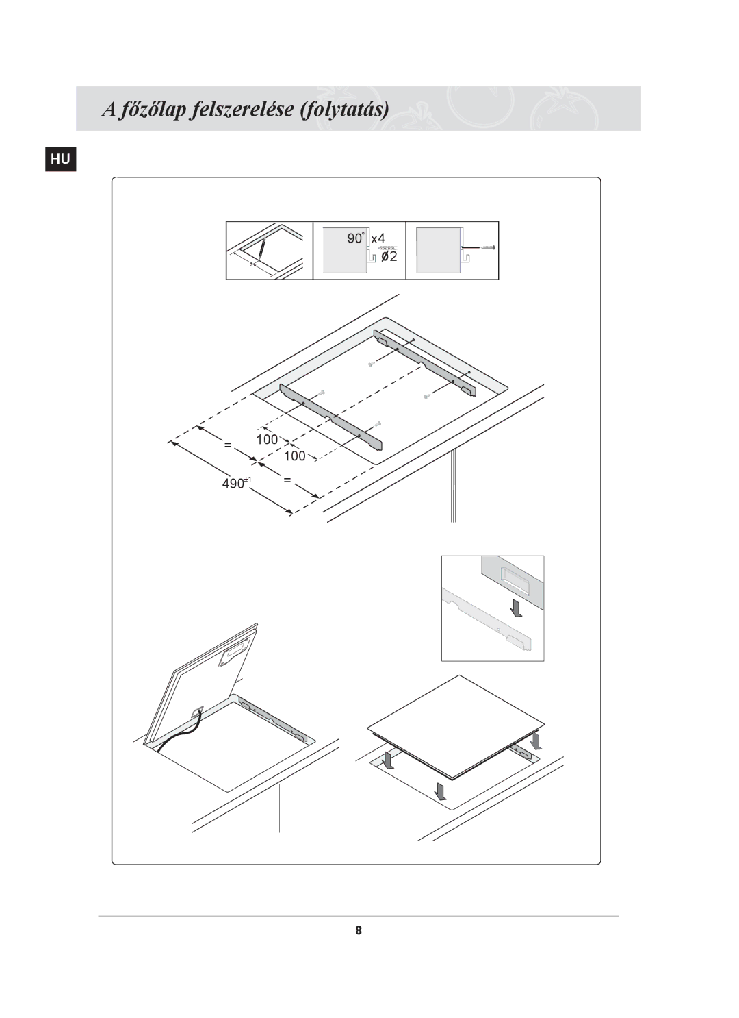 Samsung C61R2AEE/XEH, C61R2AEEP/XEH manual 100 