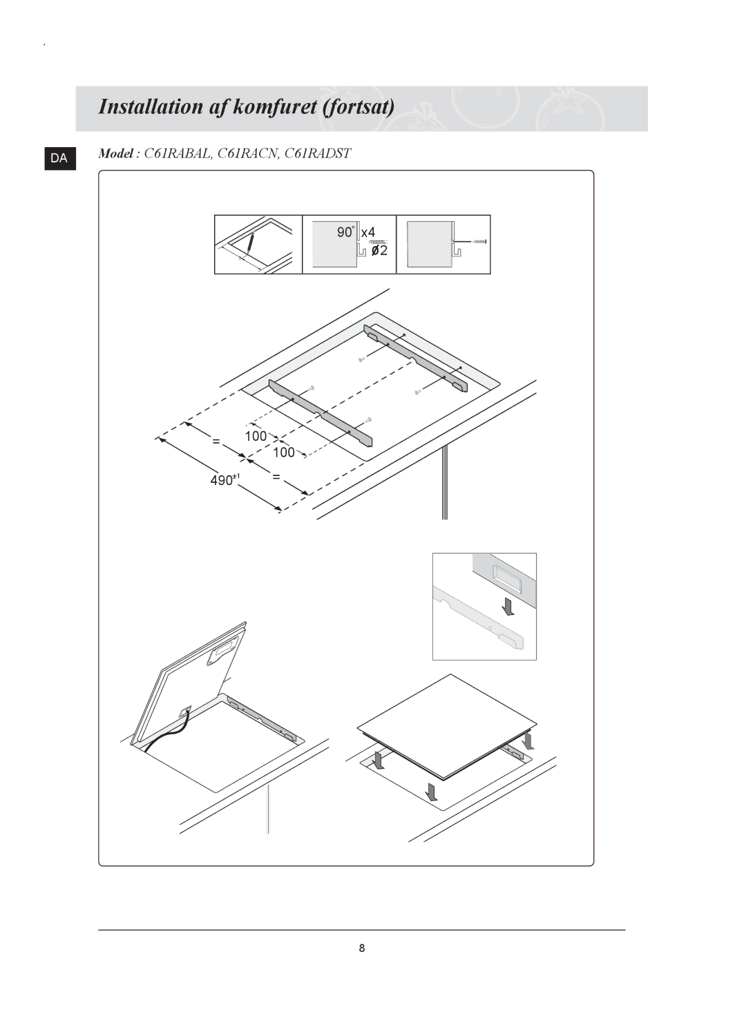 Samsung C61RAAST/XEE manual Model C61RABAL, C61RACN, C61RADST 