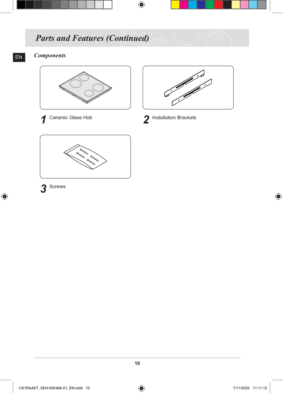 Samsung C61RAAST/XEH manual EN Components 