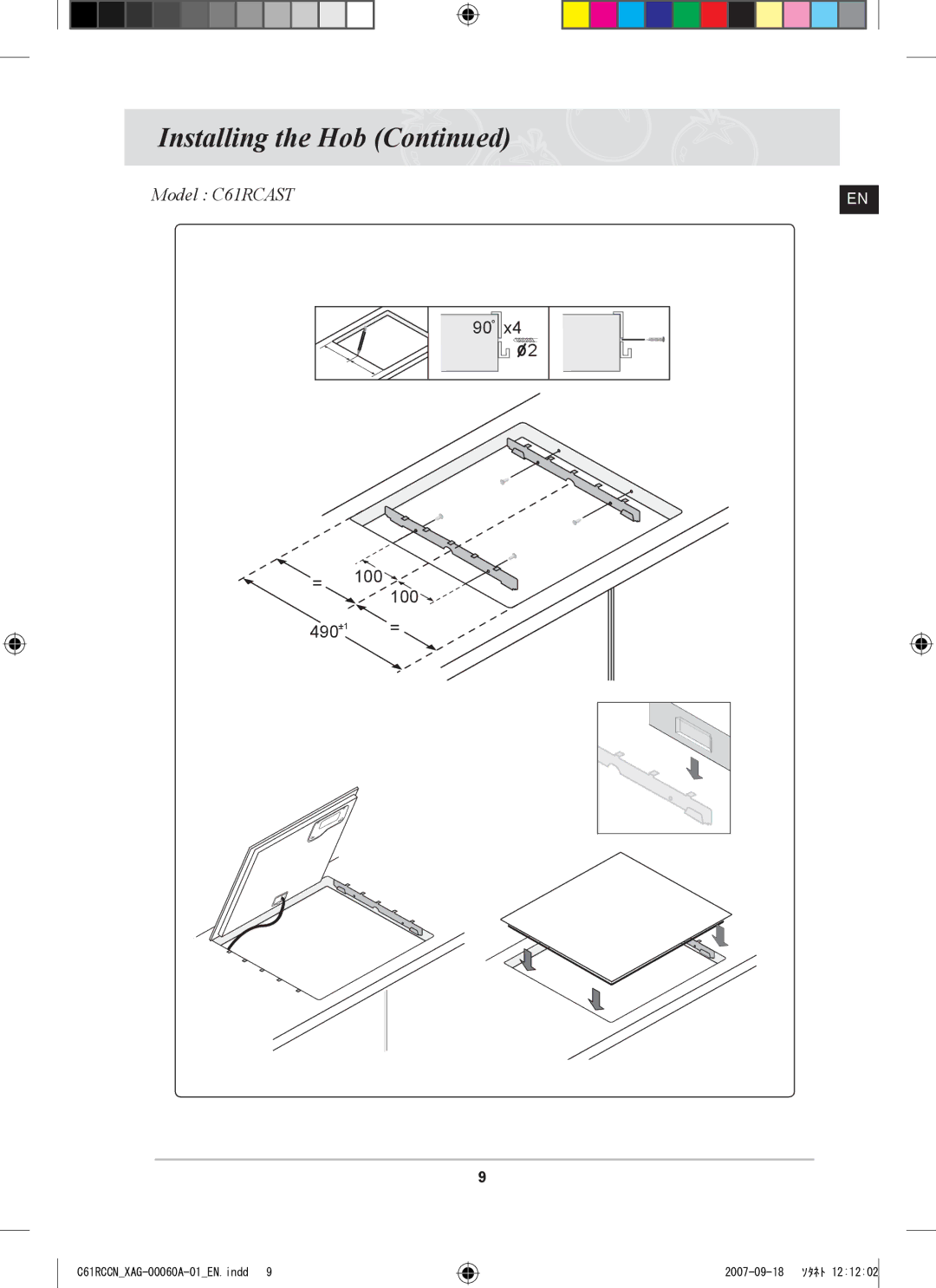 Samsung C61RCCN/XEO, C61RCAST/XAG manual Model C61RCAST 