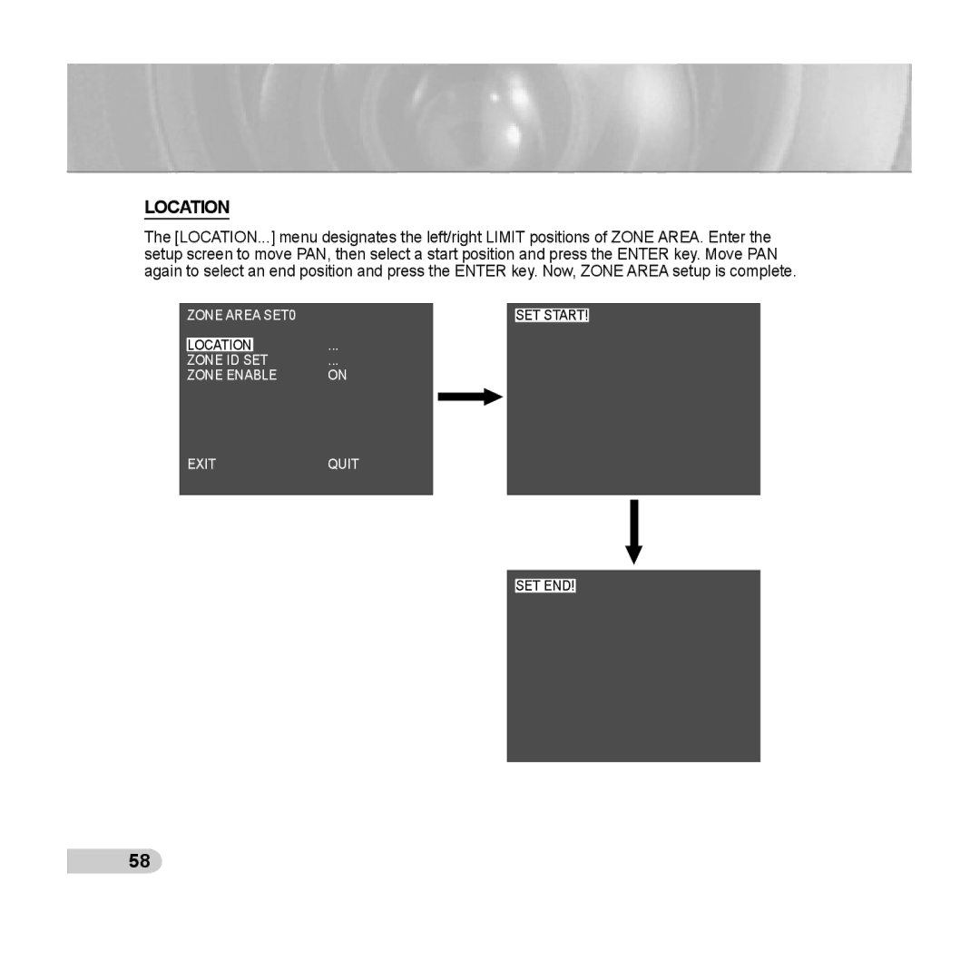 Samsung C6435(P), SCC-C6433(P) manual Location 