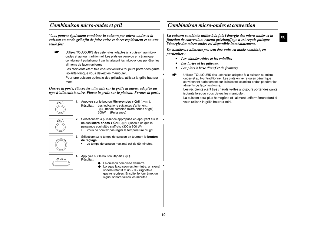 Samsung CE1071/XEF manual De réglage 