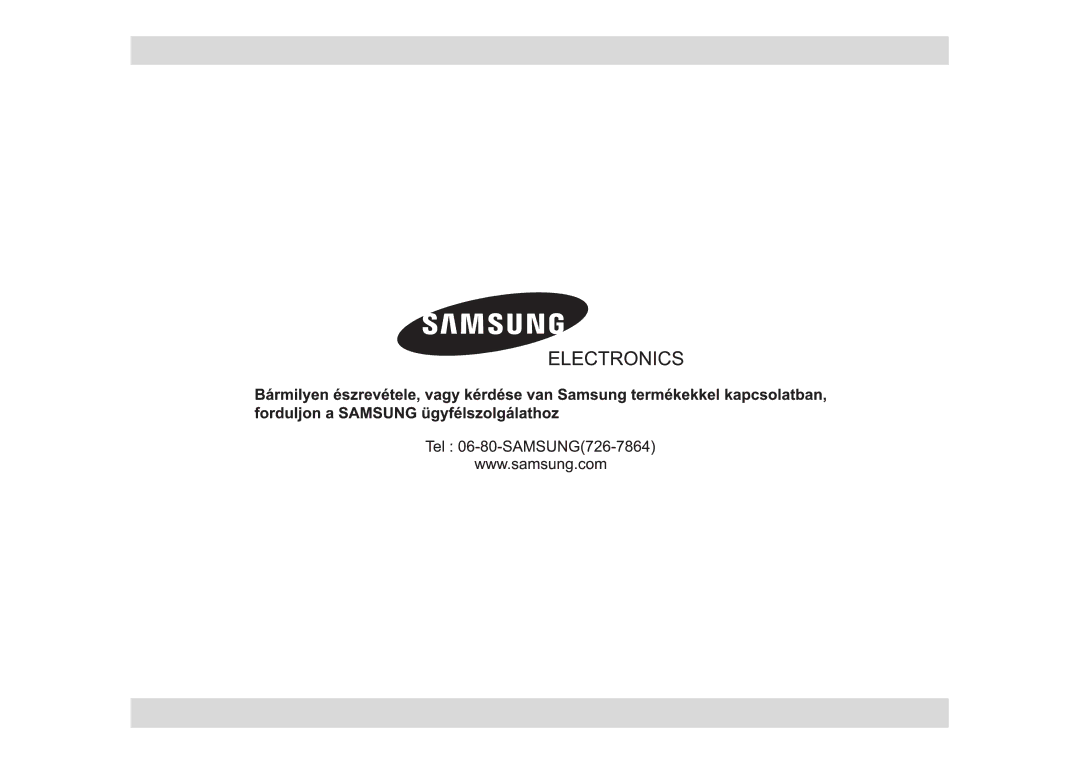 Samsung CE107BA-S/XEH manual 