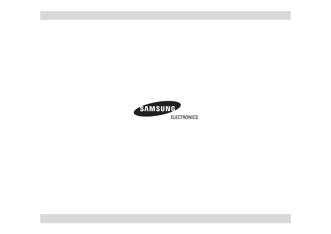 Samsung CE107MTST/ELE manual 