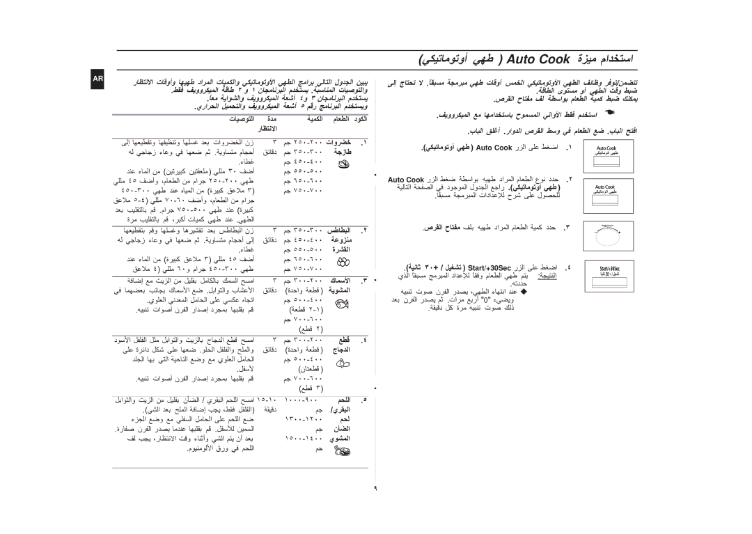 Samsung CE117A/ZAM manual دا ت, يرا 