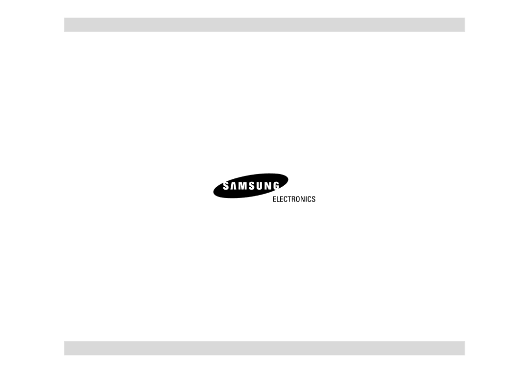 Samsung CE2618N/XEO manual 