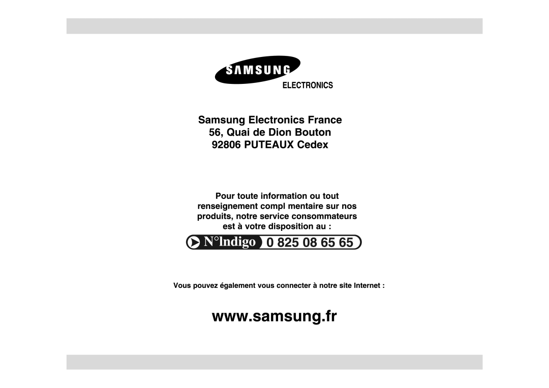 Samsung CE2713N-Y/XEF, CE2713N/XEF manual 