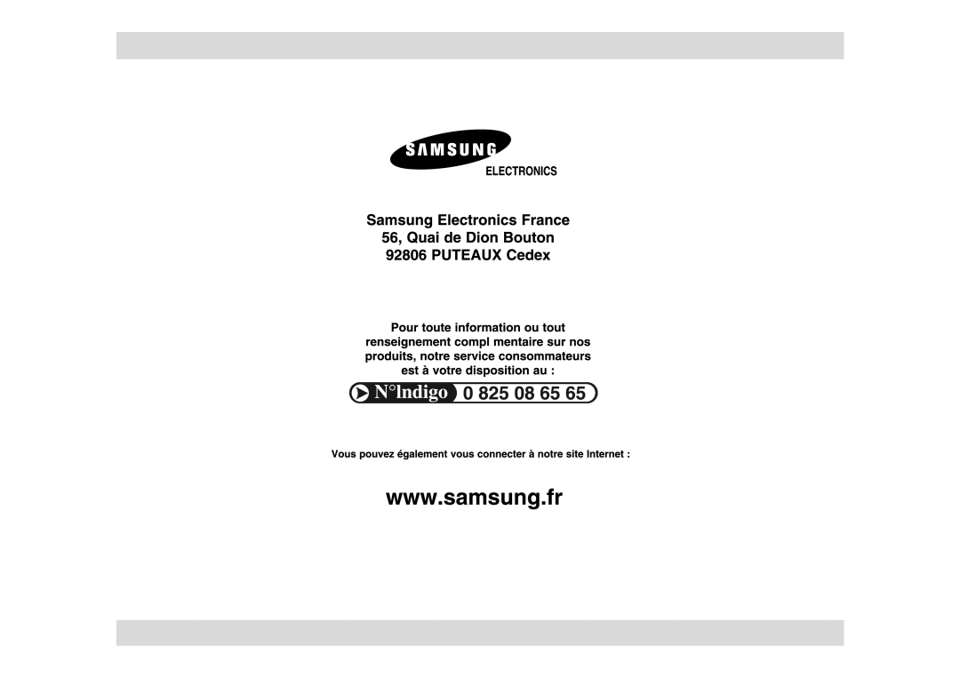 Samsung CE271FN/XEF manual 