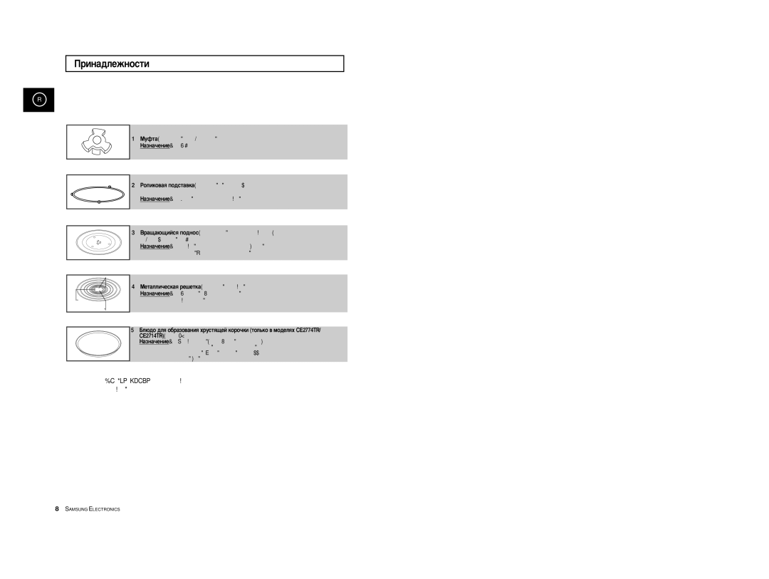 Samsung CE2774R-US/BWT, CE2774R/BWT, CE2774R-1/BWT manual Ëì‡‰Îâêìóòúë, ·Î˛‰ ‚ ÂÊËÏÂ „ËÎﬂ Ë ‚ ÍÓÏ·ËÌËÓ‚‡ÌÌÓÏ ÂÊËÏÂ 